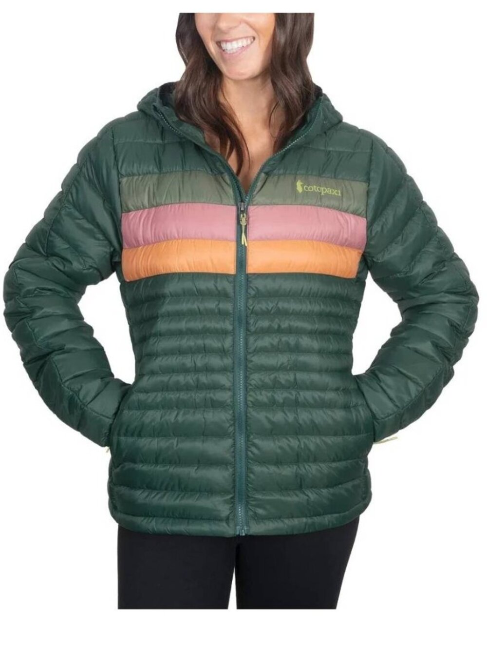 New Cotopaxi Women's Fuego Down Hooded Jacket Size M